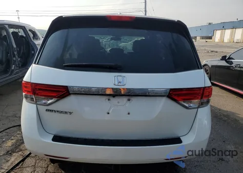 2015 Honda Odyssey Exl from USA, damaged, VIN 5FNRL5H63FB119420
